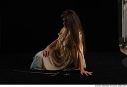 BARBORA LYING POSE WITH SWORD